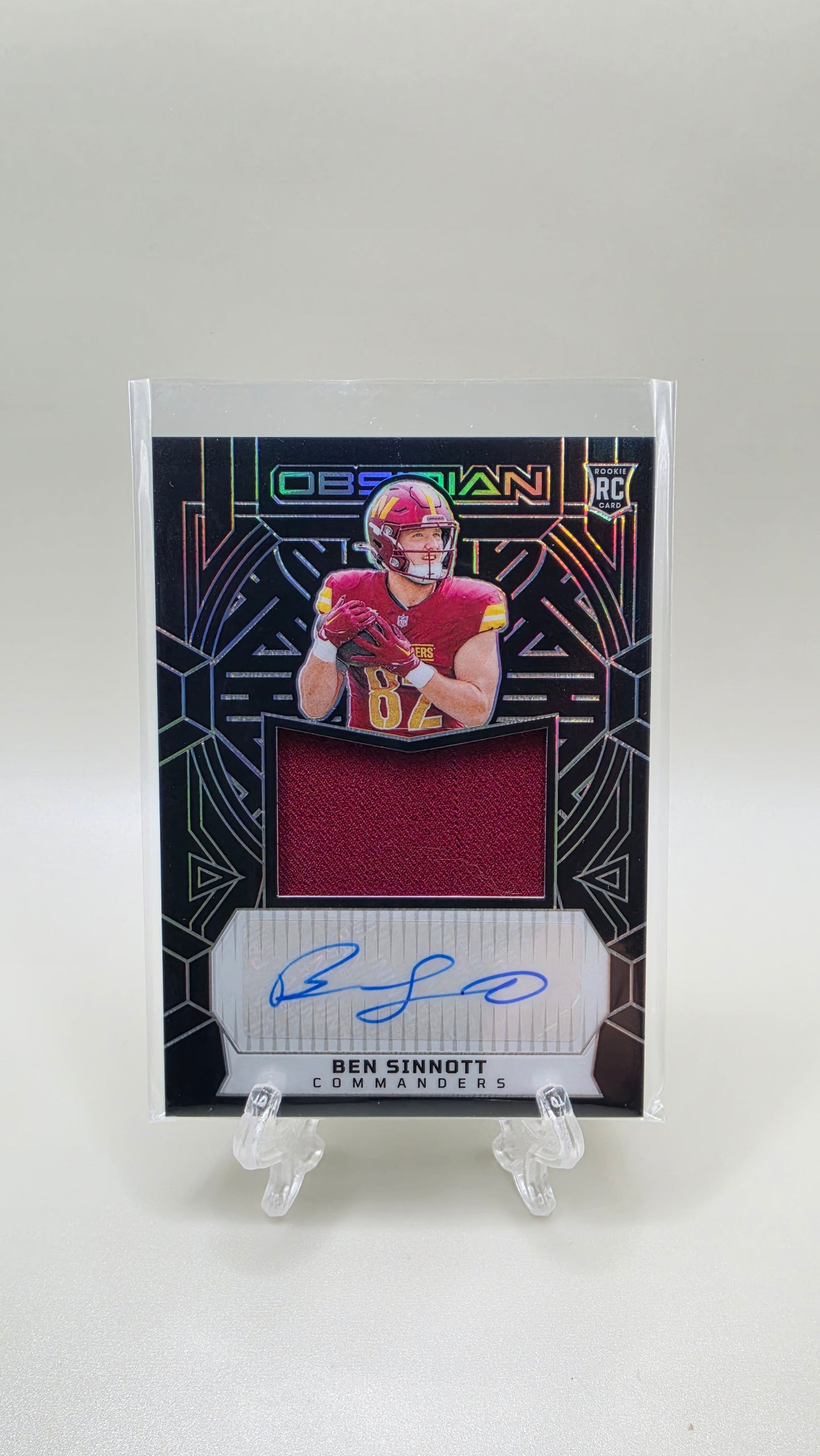 2024 Panini Obsidian Ben Sinnott Rookie Patch Auto #/299 Card #RJJ-BST