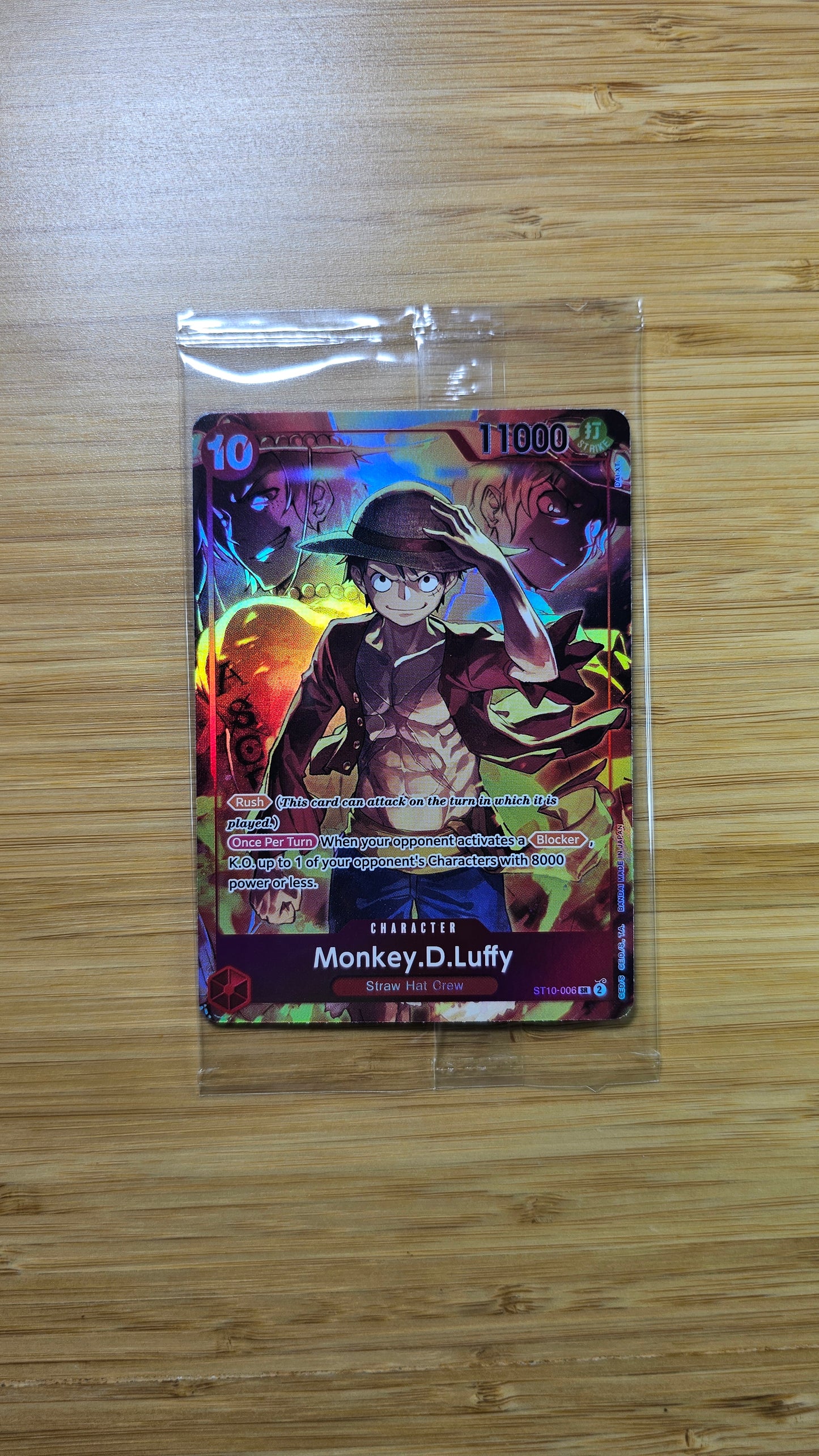 Monkey.D.Luffy ST10-006 SR One Piece TCG (Treasure Booster Promo) English