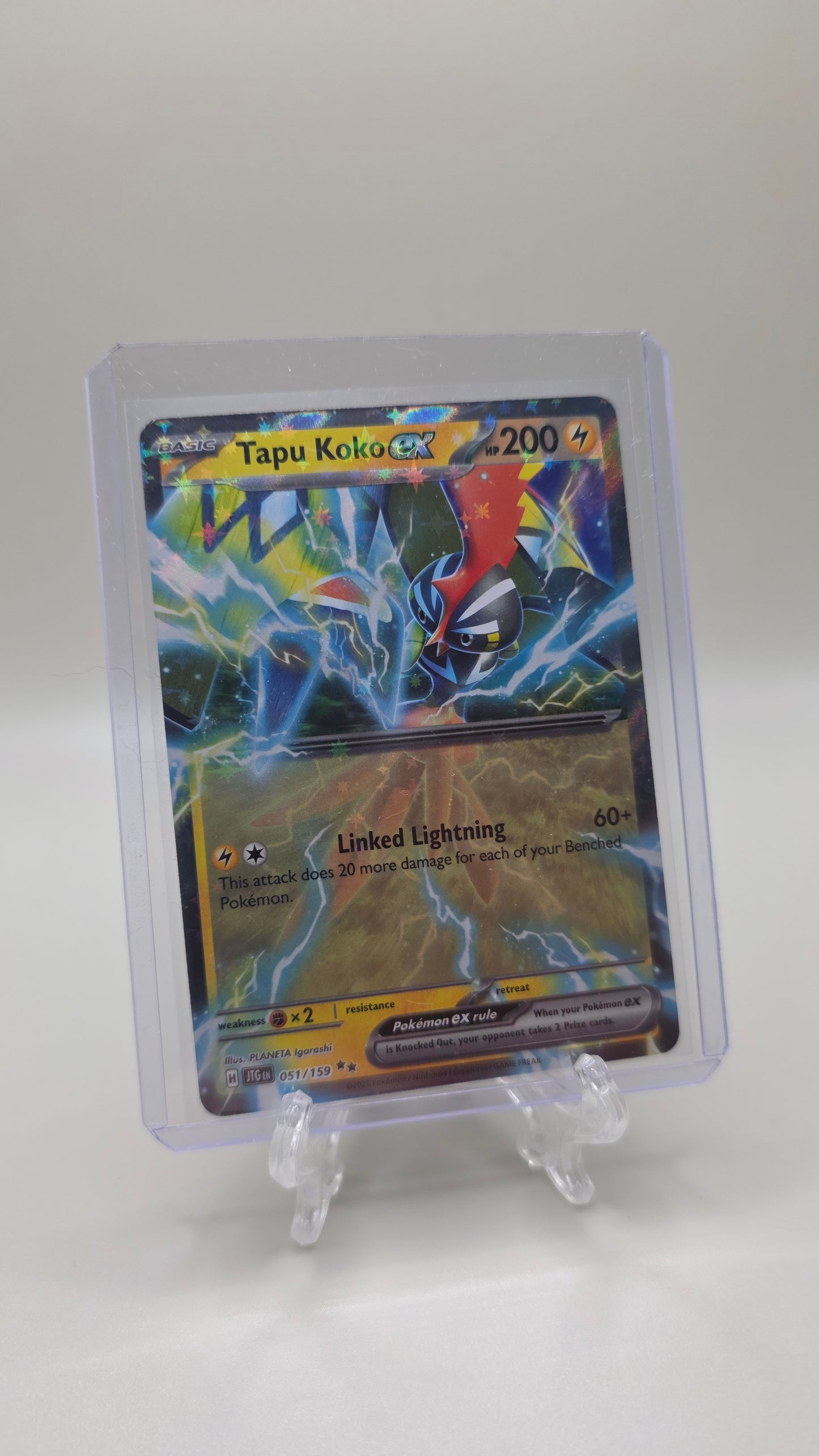Tapu Koko EX 051/159 (Crown Zenith Set) English