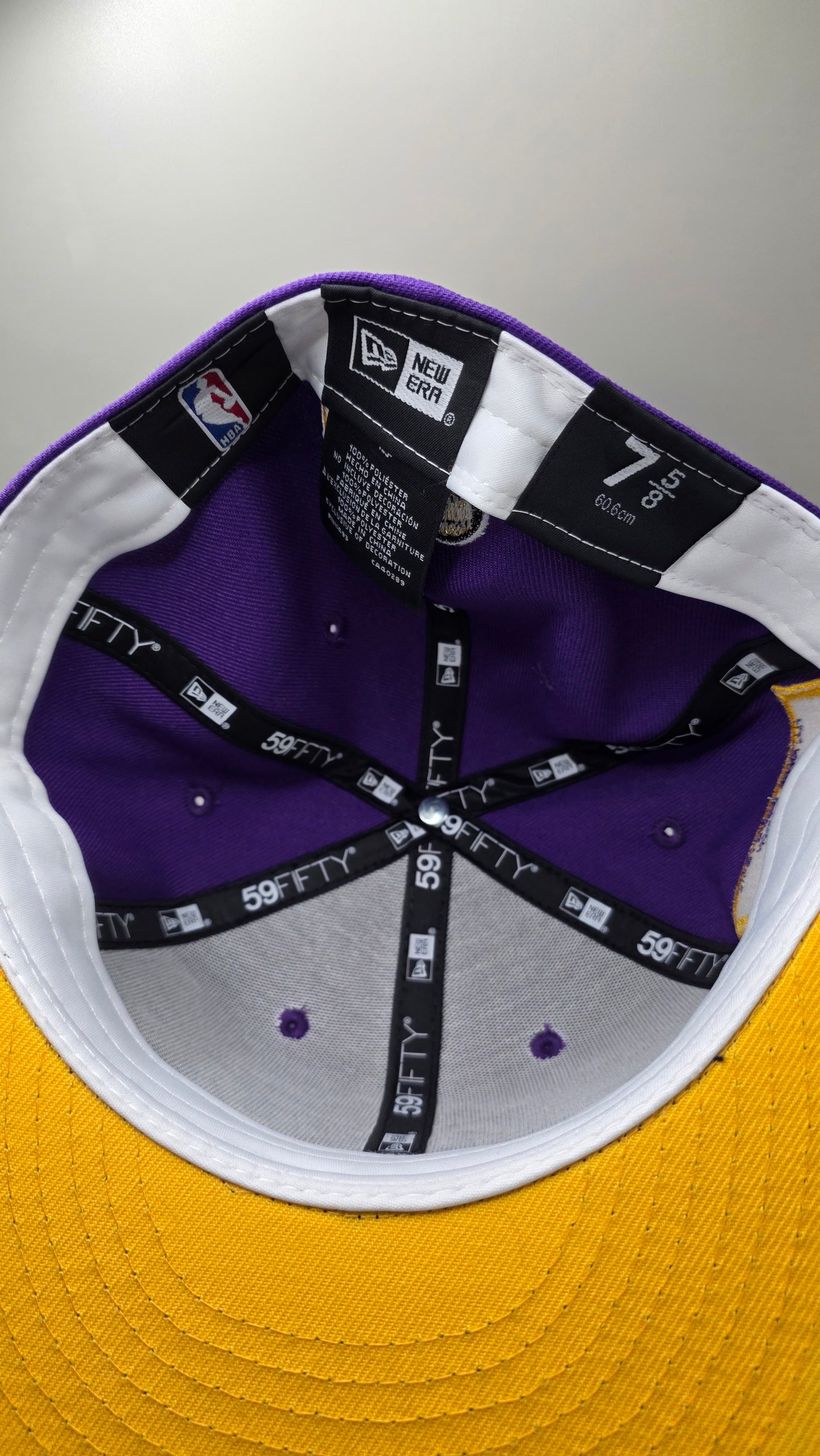 Los Angeles Lakers 2 Tone New Era Exclusive Fitted Hat