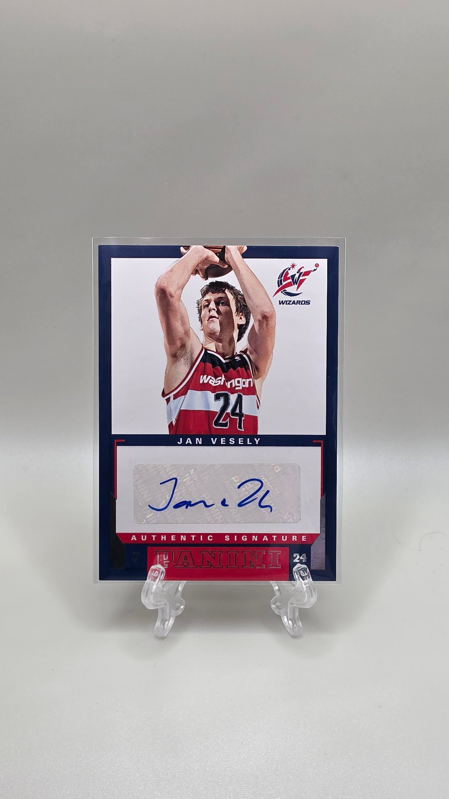 2012-13 Panini Authentic Signature Jan Vesely Auto Card #31