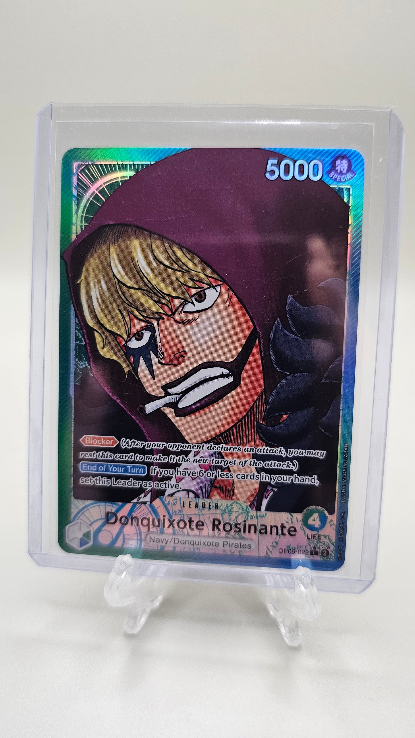 Donquixote Rosinante OP05-22 L One Piece TCG Alt Art (The New Era Set) English