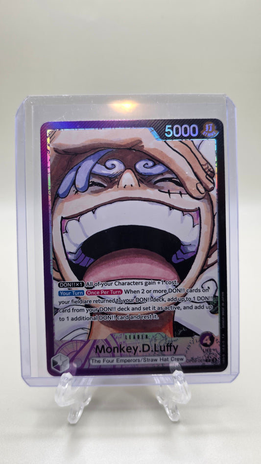 Monkey.D.Luffy OP09-061 L⭐ Alt Art One Piece TCG (Emperors in the New World Set) English