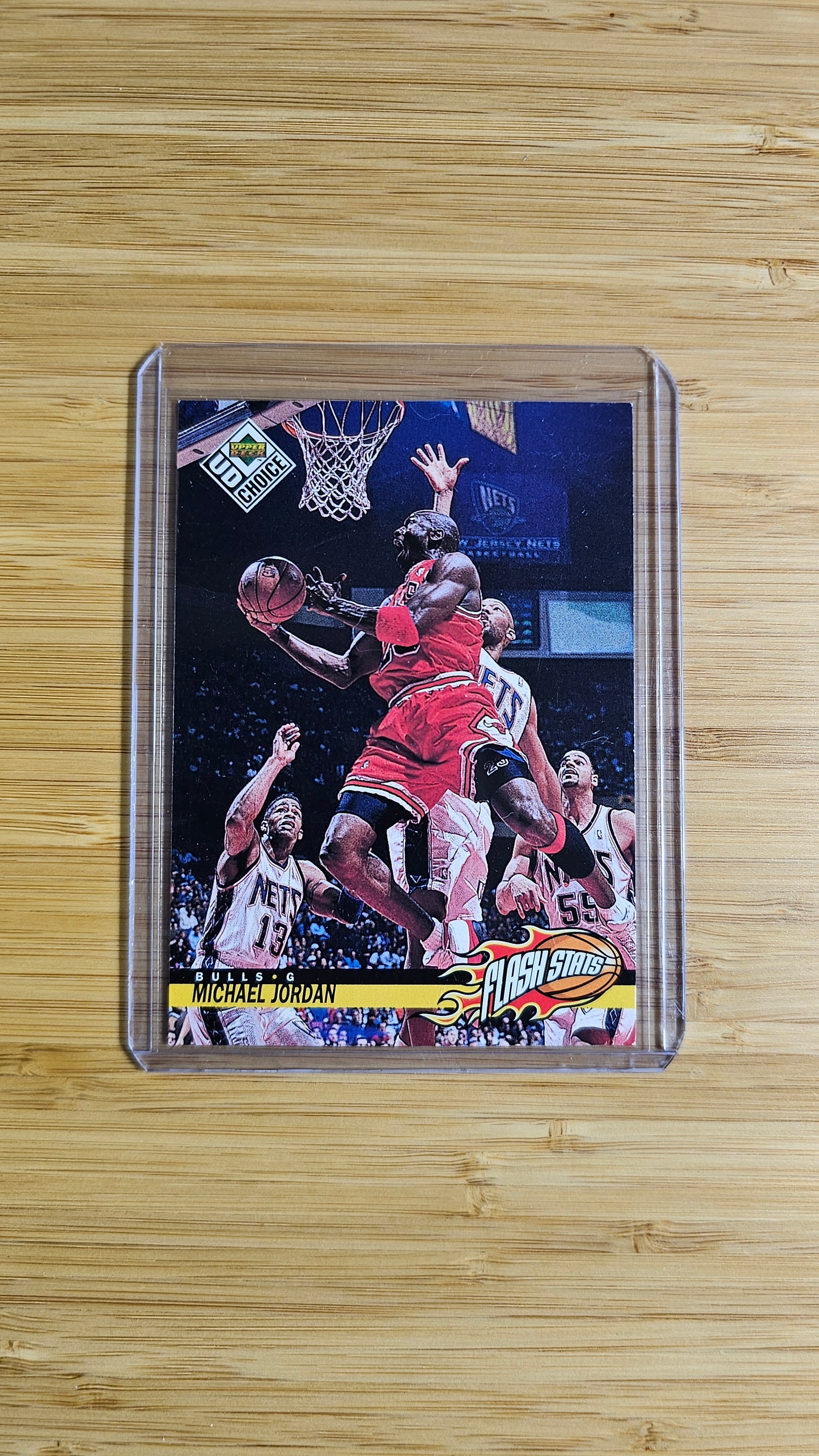 Michael Jordan 1998-99 Upper Deck Choice Flash Stats Card #159