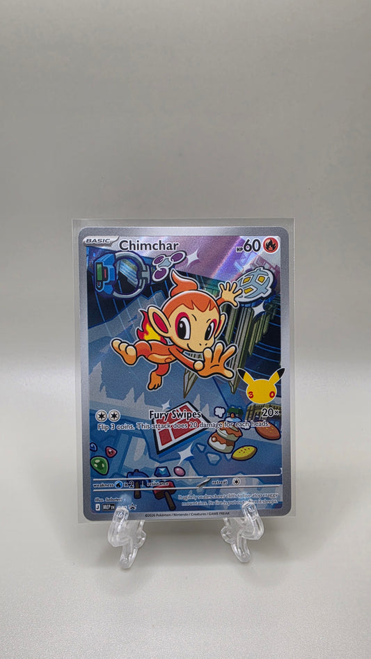 Pokémon TCG Chimchar First Partner Illustration Series 1 Card