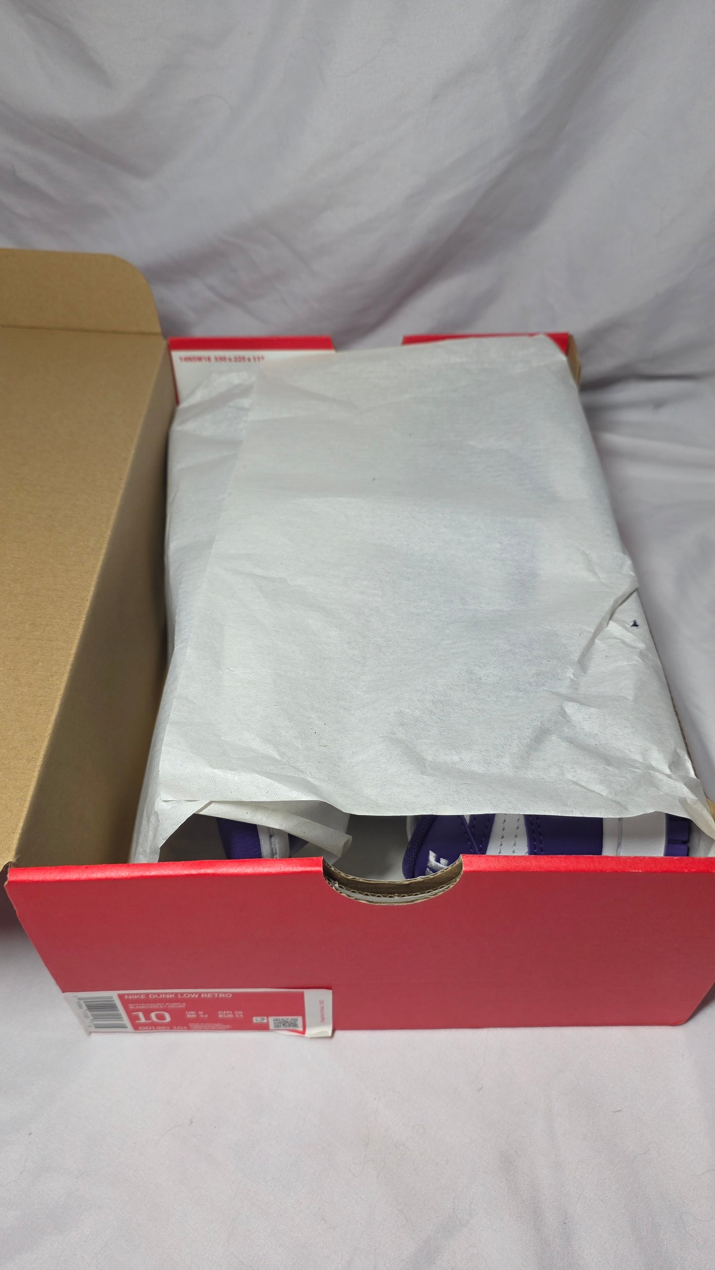 Nike SB Dunk Low Retro Court Purple Mens 10 DD1291-104 NIB