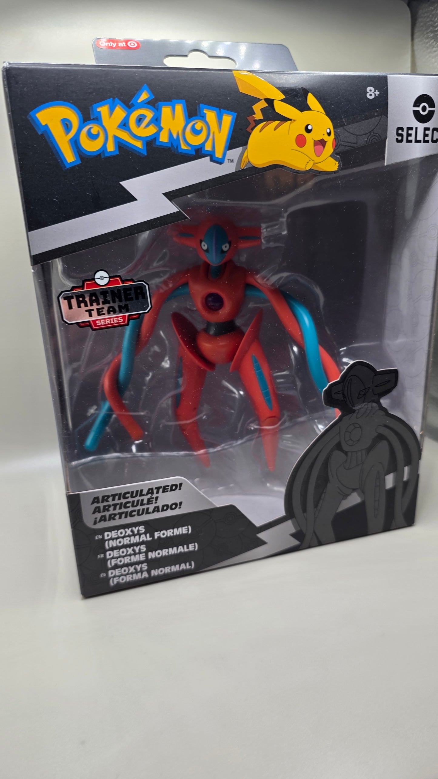 Pokemon Deoxys Trainer Team Series 9 Figure NIB (Target Exclusive)