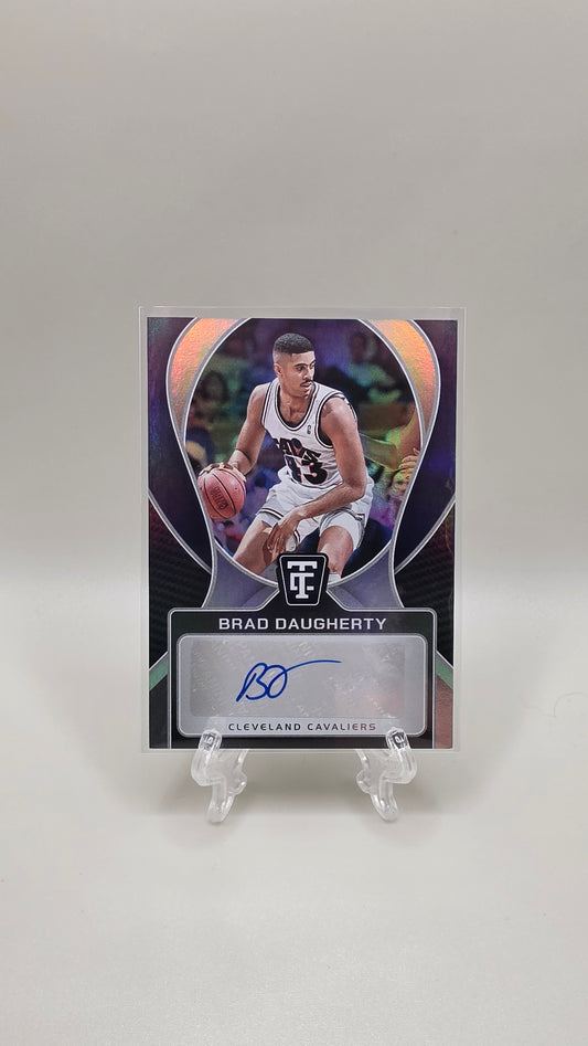 2024-25 Totally Certified Brad Daughterty Auto Card #TCS-DAU