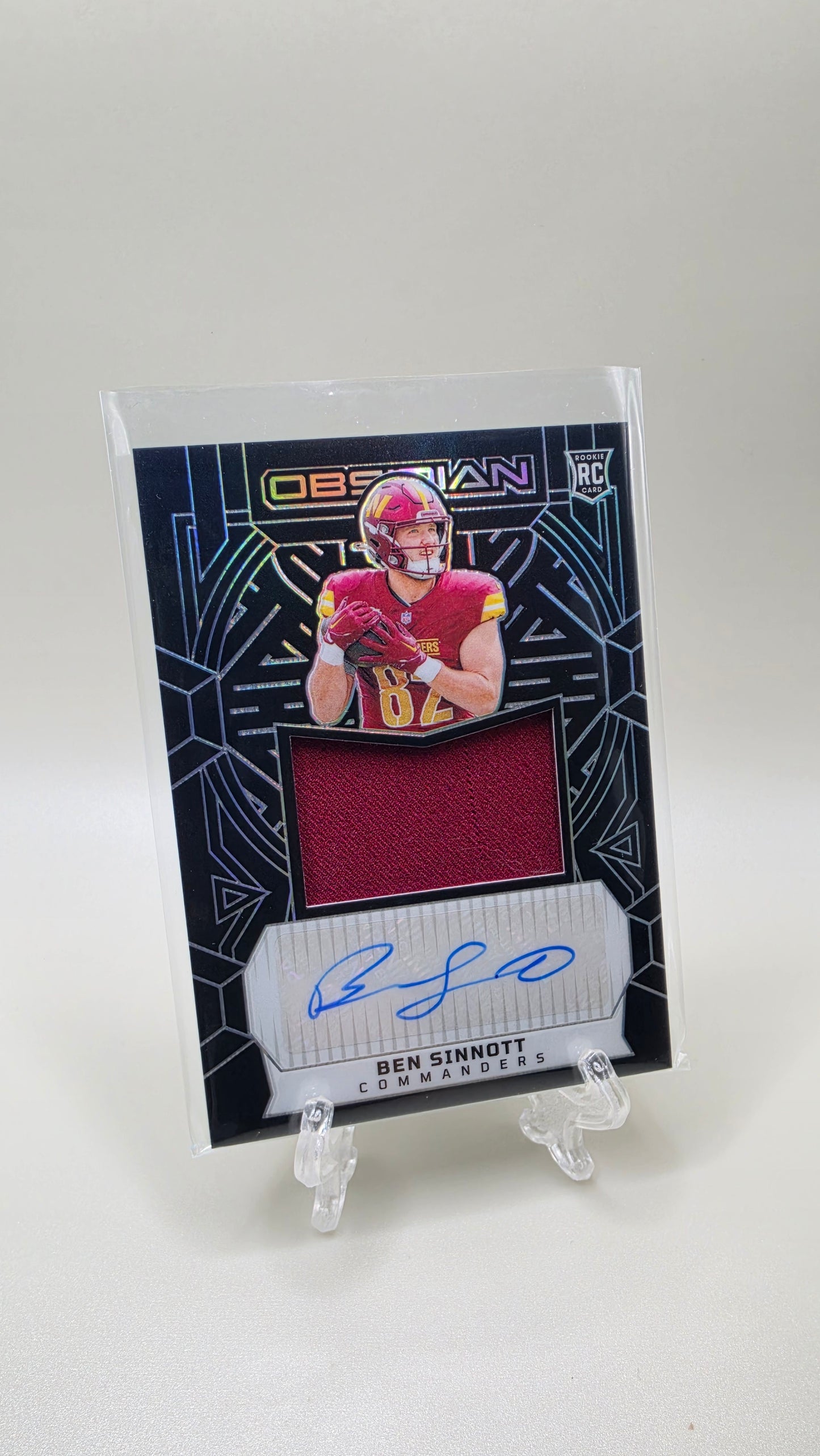 2024 Panini Obsidian Ben Sinnott Rookie Patch Auto #/299 Card #RJJ-BST