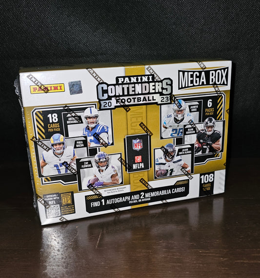 2023 Panini Contenders NFL Trading Cards Mega Box