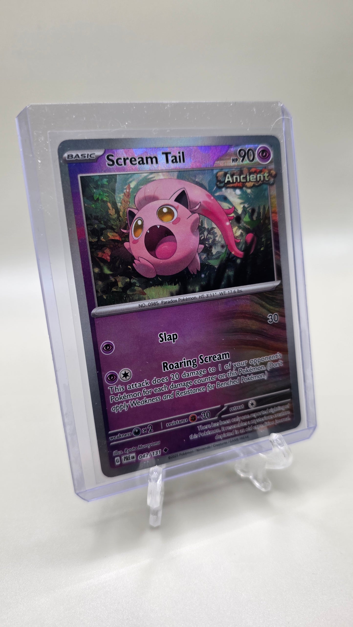 Scream Tail 042/131 (Prismatic Evolutions Set) English