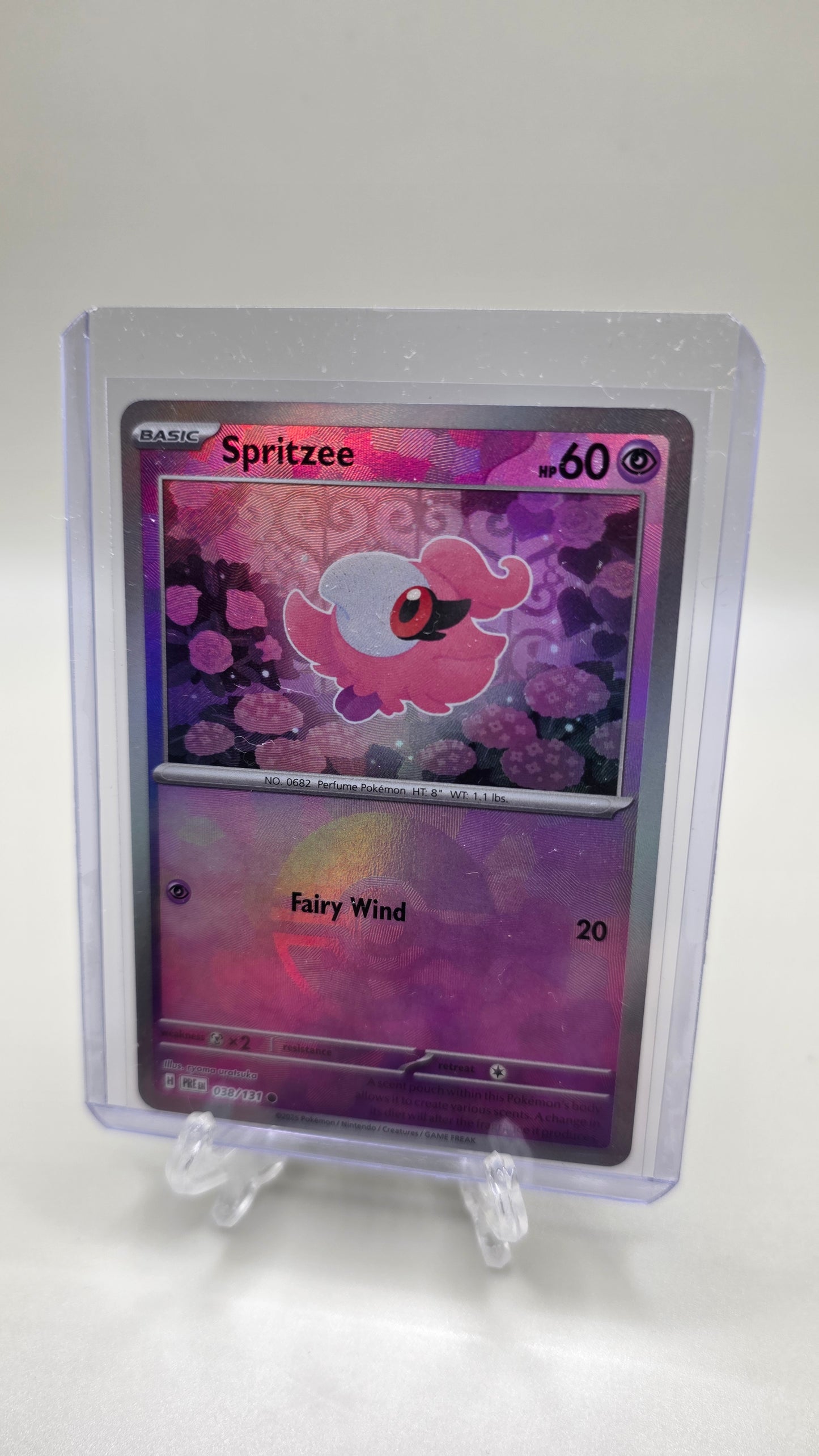 Spritzee 038/131 (Poke Ball Pattern)  (Prismatic Evolutions Set) English