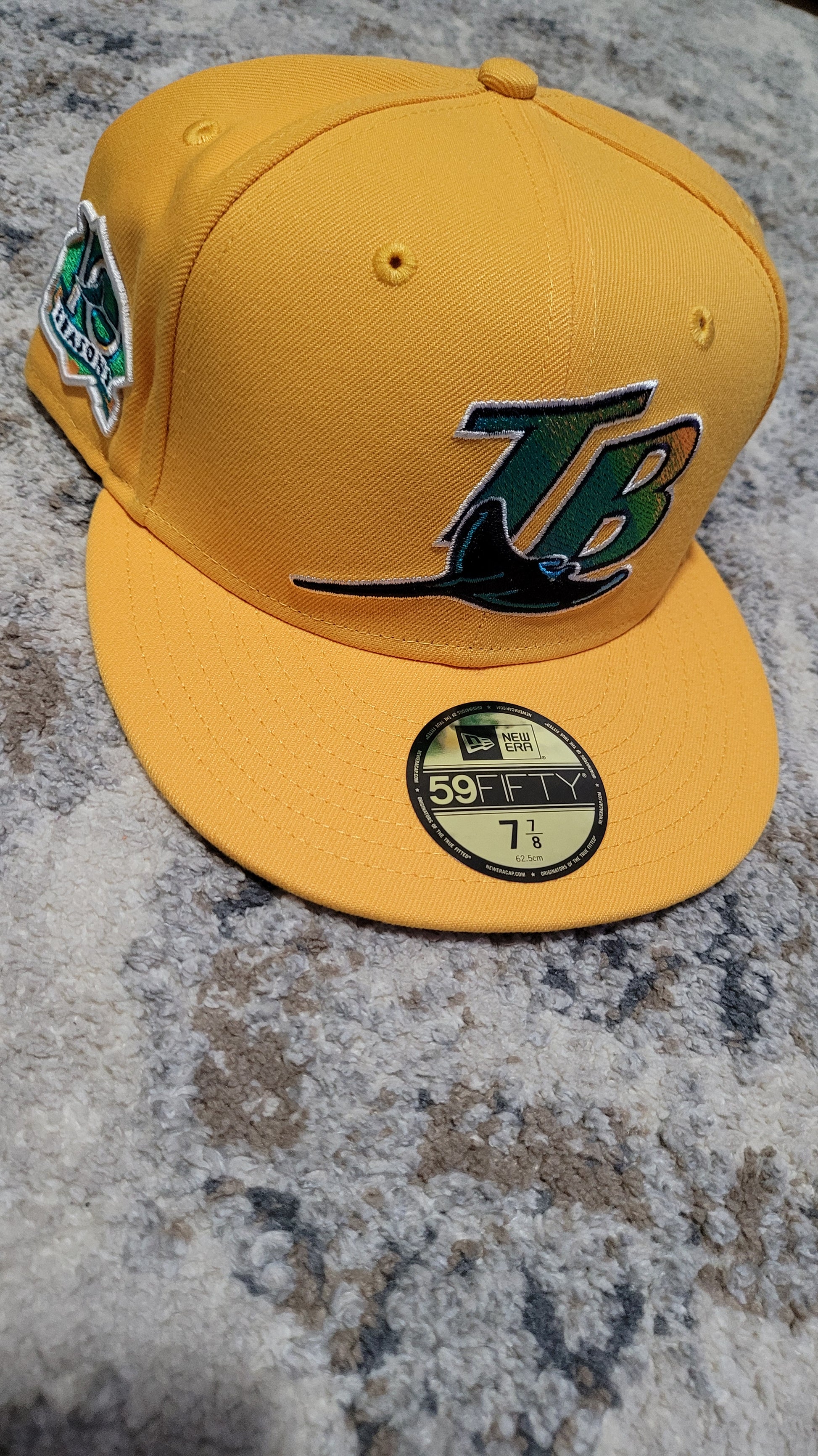 New Era Cap 59Fifty Tampa Bay Devil Rays 10 Seasons patch