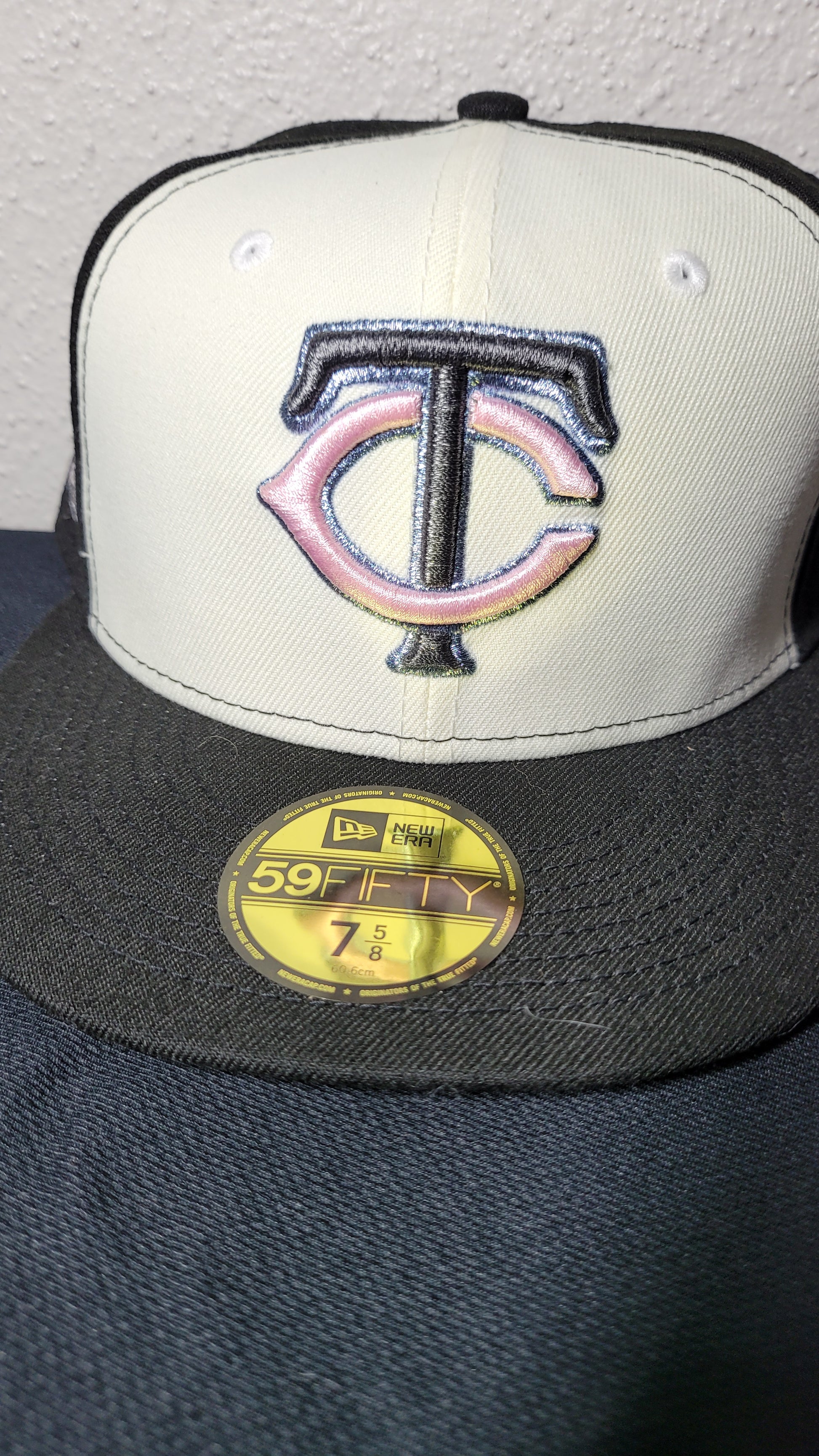 Lids Minnesota Twins New Era White Logo 59FIFTY Fitted Hat