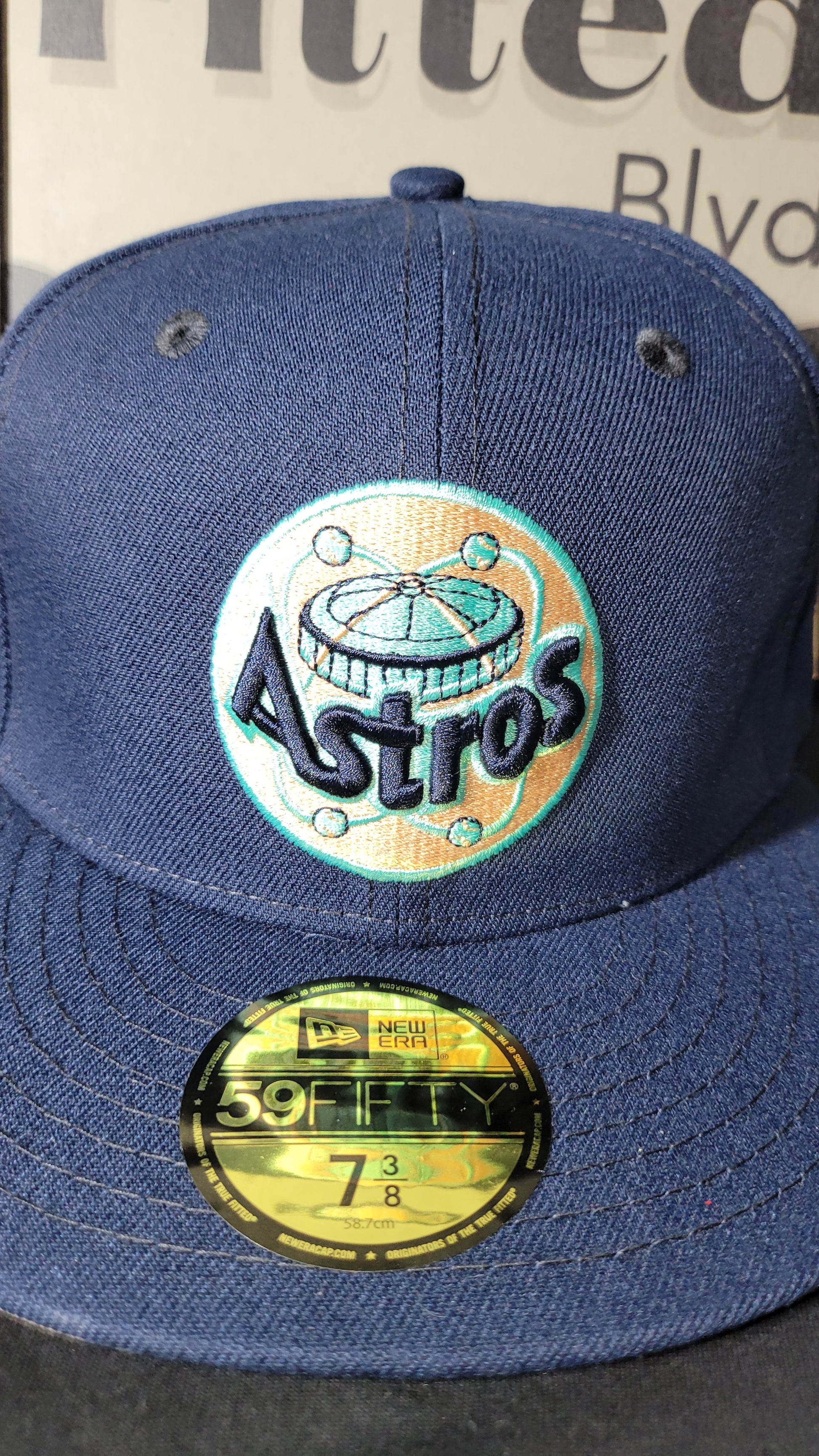 Lids Exclusive Houston Astros 7 1/2 Fitted Hat New Era Oceanside Peach