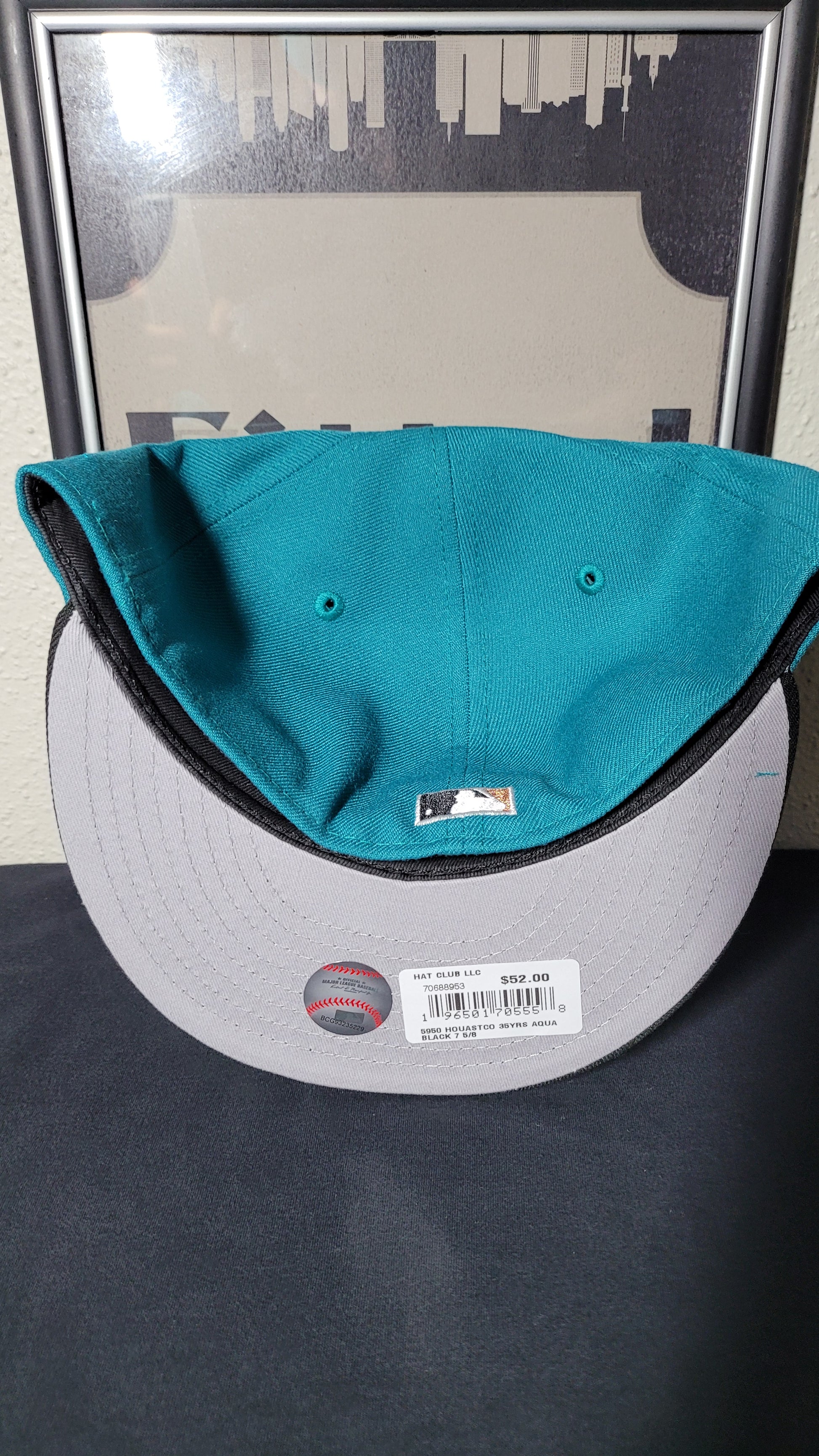 7 1/2 Hat Club Exclusive Copperhead Houston Astros Top 30 Teal