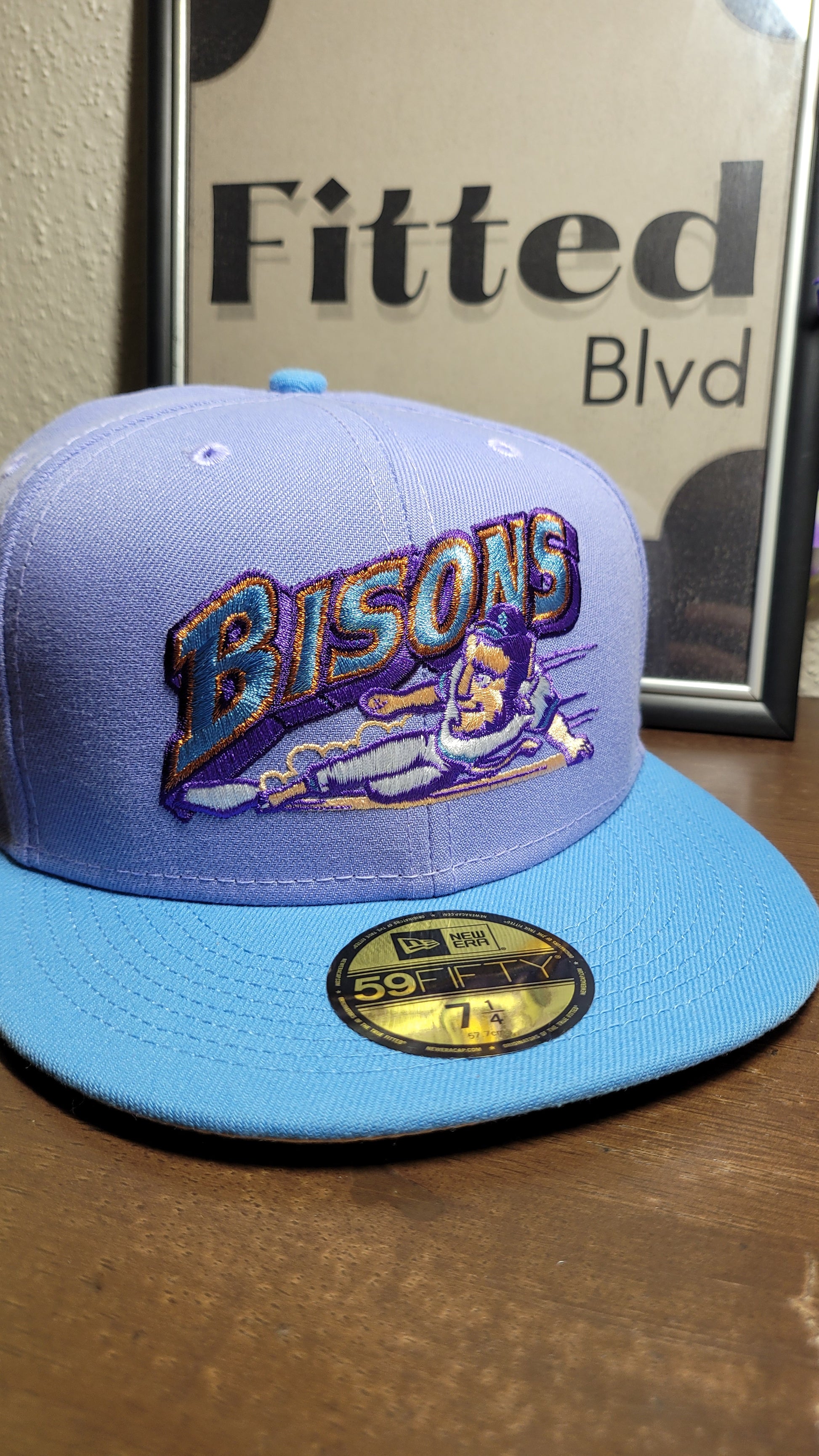 BUFFALO BISONS SUNDAY JERSEY INSPIRED NEW ERA FITTED CAP – SHIPPING DEPT